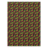 ジャマイカレストランスコッチボンネットチリースブラック テーブルクロス (正面)