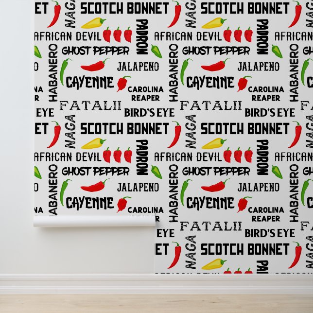 ジャマイカレストランスパイシー唐辛子パターン 壁紙 (アプリケーション)