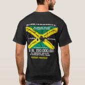 ジャマイカンオイル Tシャツ (裏面)