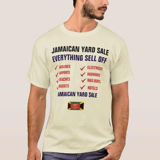 ジャマイカン・ヤードセール Tシャツ (正面)