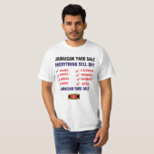 ジャマイカン・ヤードセール Tシャツ (正面フル)