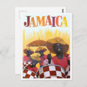 ジャマイカヴィンテージ旅行はがき ポストカード (正面/裏面)