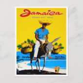 ジャマイカヴィンテージ旅行はがき ポストカード (正面)