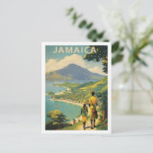 ジャマイカヴィンテージ有名な旅行プレイス ポストカード (スタンド正面)