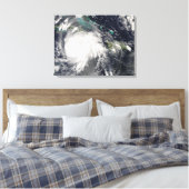 ジャマイカ上空のハリケーン・グスタフ2 キャンバスプリント (インサイチュ (寝室))