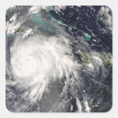 ジャマイカ上空のハリケーン・グスタフ2 スクエアシール (正面)