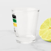 ジャマイカ人がガラスを撃つのを恐れない ショットグラス (右)