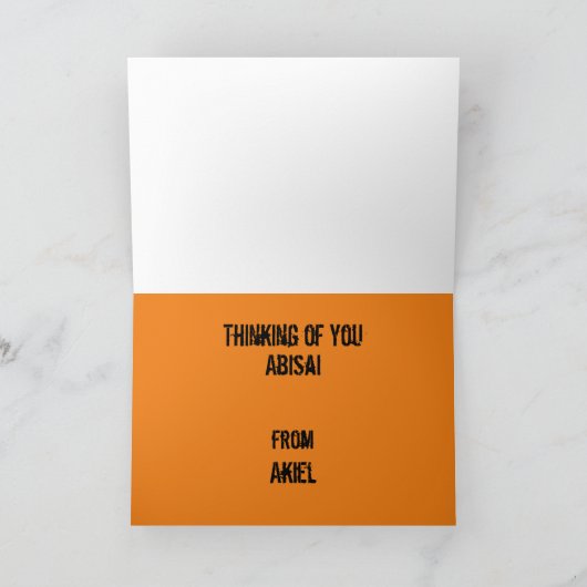 ジャマイカ人の一人の愛の結束と尊敬のラスタ カード (内部)