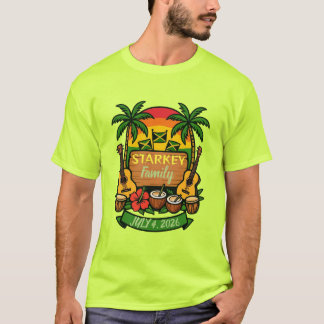 ジャマイカ人の家族の再会 Tシャツ