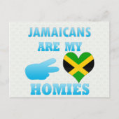 ジャマイカ人は私の家だ ポストカード (正面)