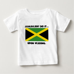 ジャマイカ人は……目を覚ますと ベビーTシャツ