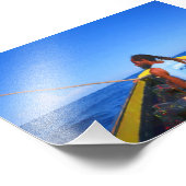 ジャマイカ伝統的漁師の写真プリント フォトプリント            (角)