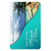 ジャマイカ保存日(エメラルドウォーター) マグネット (縦)