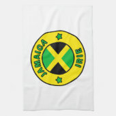 ジャマイカ入江 キッチンタオル (縦)