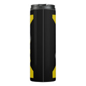 ジャマイカ問題なしおもしろい喫煙ラスタフクロウ タンブラー (裏面)