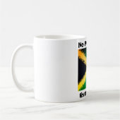 ジャマイカ問題の月曜日のマグかコップ無し コーヒーマグカップ (左)