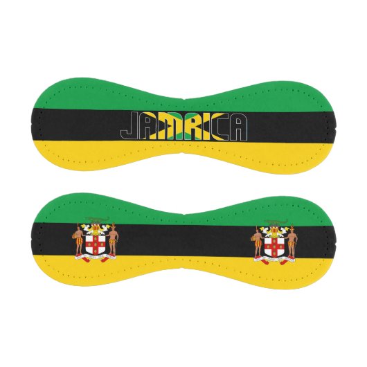 ジャマイカ国旗と紋章愛国的なコート 野球ボール (パネル)