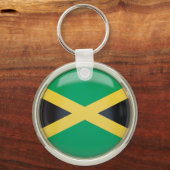 ジャマイカ国旗のキーチェーン キーホルダー (正面)