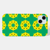 ジャマイカ国旗のパターン Case-Mate iPhoneケース (裏面 (横))
