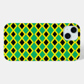 ジャマイカ国旗のパターン Case-Mate iPhoneケース (裏面 (横))