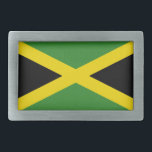 ジャマイカ国旗のベルトバックル 長方形ベルトバックル<br><div class="desc">ジャマエレガントカ国旗のベルトバックル。この製品はカスタマイズ可能。</div>