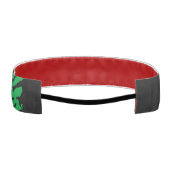 ジャマイカ国旗の指紋 アスレチックヘッドバンド (裏面)