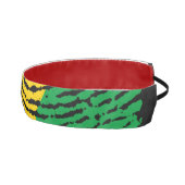ジャマイカ国旗の指紋 アスレチックヘッドバンド (右)
