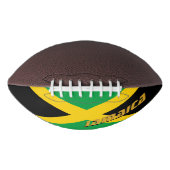 ジャマイカ国旗を持つアメリカンフットボール アメリカンフットボール (正面)