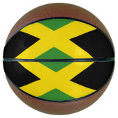 ジャマイカ国旗を持つフルサイズバスケットボール バスケットボール (正面)