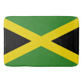 ジャマイカ国旗を持つ大きなバスマット バスマット (正面)