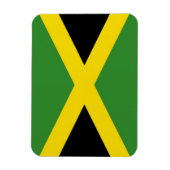 ジャマイカ国旗を持つ愛国的な柔軟な磁石 マグネット (縦)