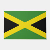 ジャマイカ国旗を掲げたドアマット ドアマット (正面)