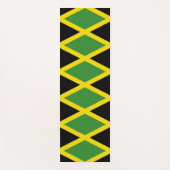 ジャマイカ国旗を掲げた愛国的なヨガマット ヨガマット (正面)