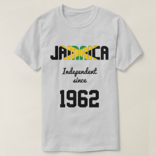 ジャマイカ国旗独立お祝い Tシャツ