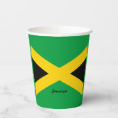 ジャマイカ国旗紙カップ&ジャマイカパーティー/スポーツ 紙コップ (裏面)