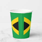 ジャマイカ国旗紙カップ&ジャマイカパーティー/スポーツ 紙コップ (右)