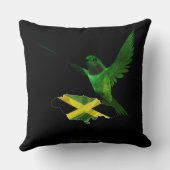 ジャマイカ国旗04 クッション (裏面)