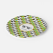 ジャマイカ国旗 お祝い 誕生日 文化 祭り ペーパープレート (アングル)