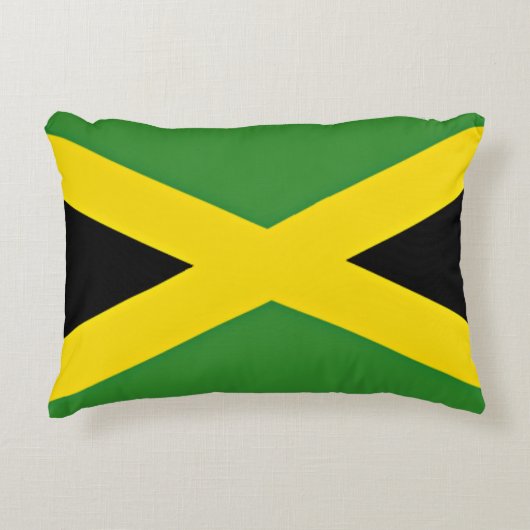 ジャマイカ国旗 アクセントクッション (正面)