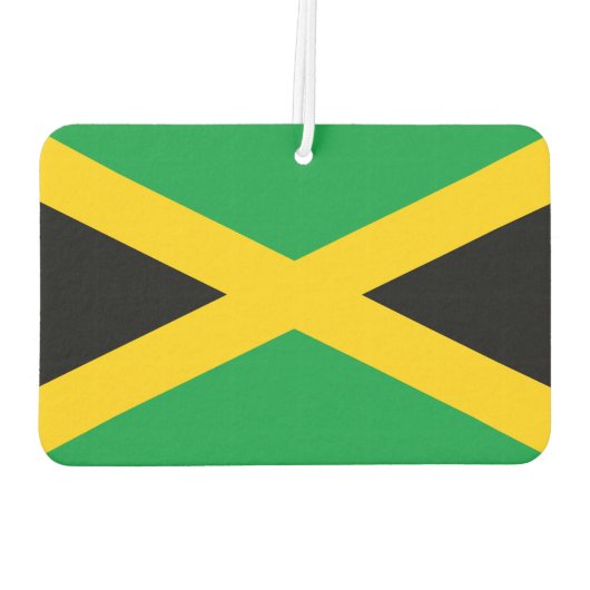 ジャマイカ国旗 カーエアーフレッシュナー (裏面)