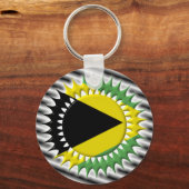ジャマイカ国旗 キーホルダー (正面)