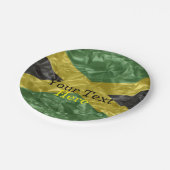 ジャマイカ国旗 – クリンク ペーパープレート (アングル)