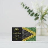 ジャマイカ国旗 – クリンク 名刺 (スタンド正面)