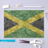 ジャマイカ国旗 – クリンク 薄葉紙 (クラフト)