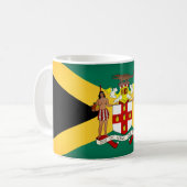 ジャマイカ国旗/コート・オブ・アームズ コーヒーマグカップ (正面左)