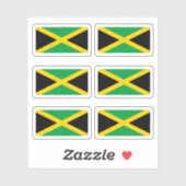 ジャマイカ国旗 シール (シート)