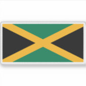 ジャマイカ国旗 シール (正面)