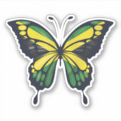 ジャマイカ国旗 シール (正面)