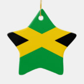 ジャマイカ国旗 セラミックオーナメント (正面)