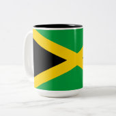 ジャマイカ国旗 ツートーンマグカップ (正面左)